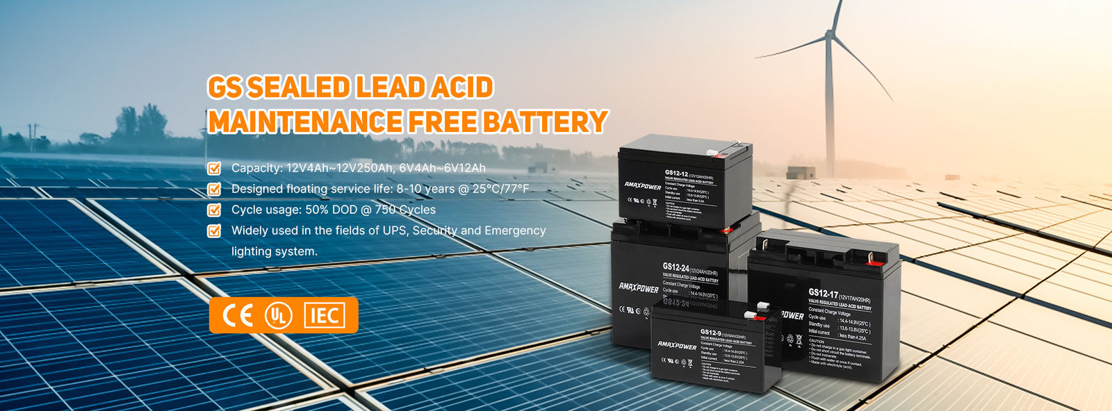 VRLA Lead Acid Battery
